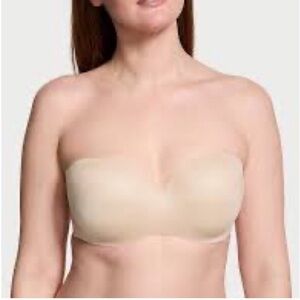 VS Body By Victoria Lined Strapless Bra, Size 38DDD